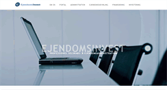 Desktop Screenshot of ejendomsinvest.dk